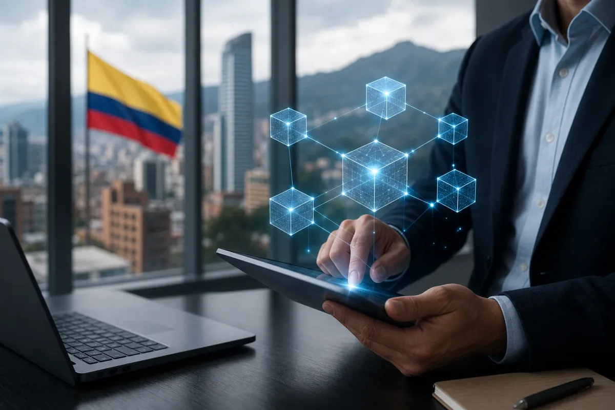Blockchain empresarial: guía completa para empresas en Colombia