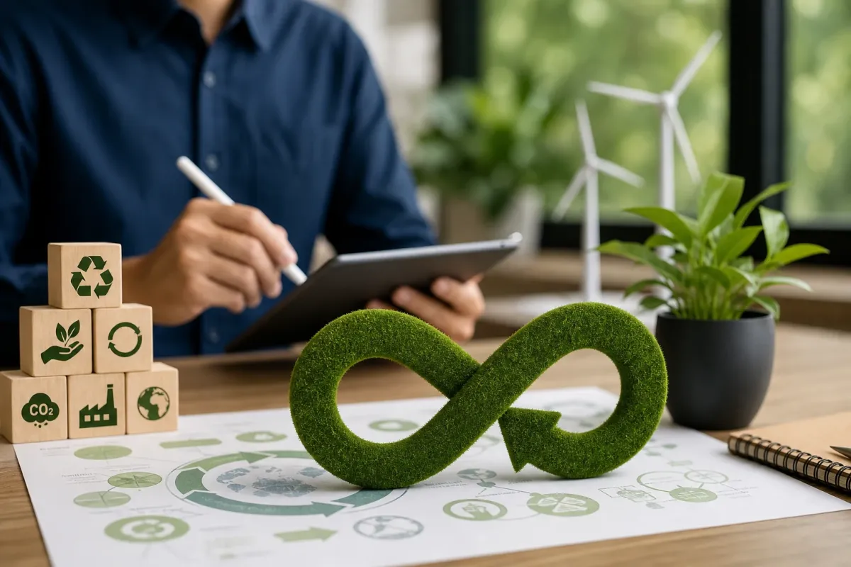 Economía circular en empresas: guía, ejemplos y estrategias para 2026