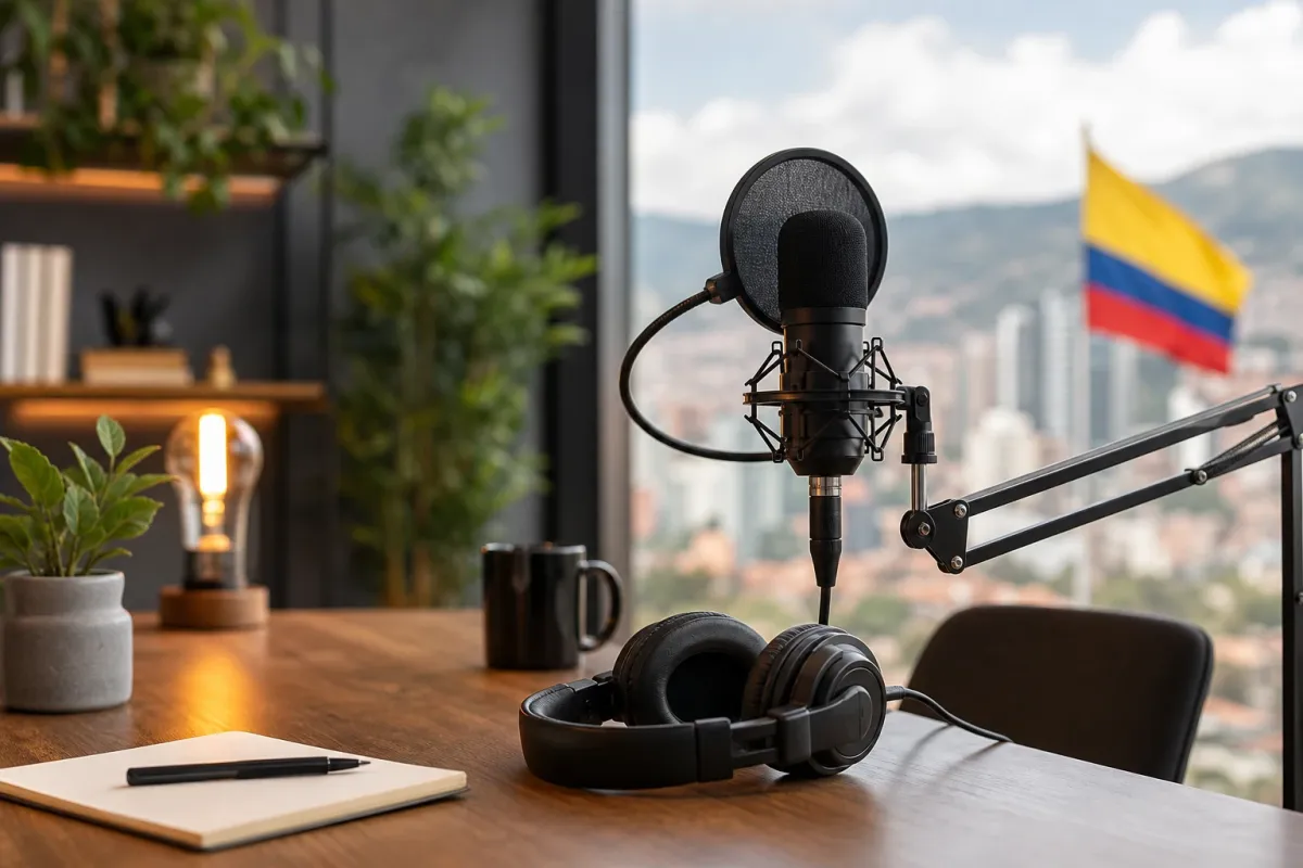 Estrategias y beneficios del podcast marketing para empresas en Colombia