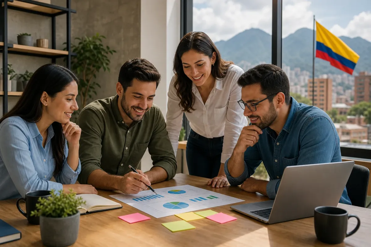 Mejora la productividad de equipos en Colombia: Guía completa para pymes