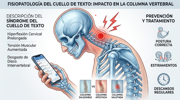 síndrome de cuello de texto