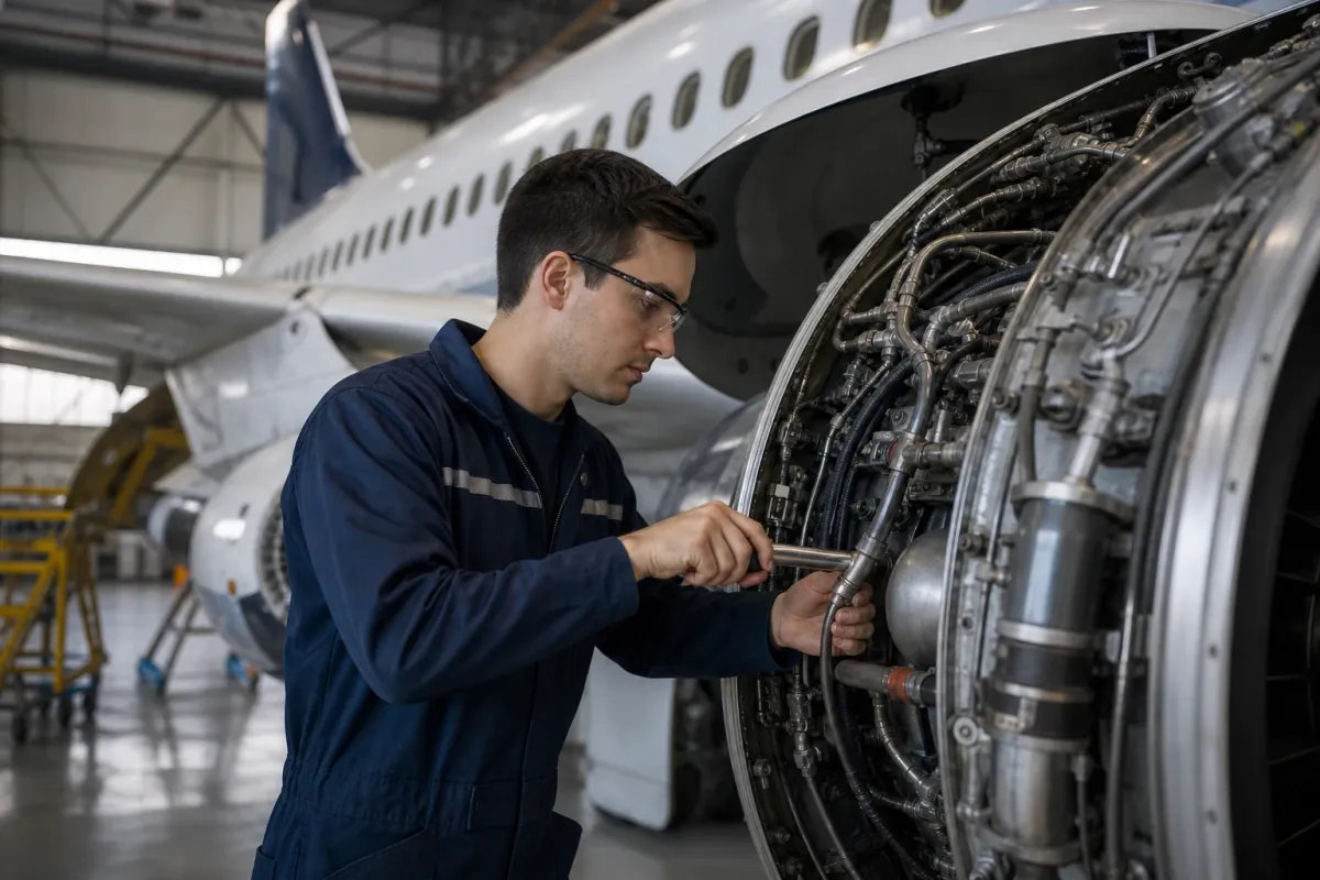 Por qué practicar en un avión real marca la diferencia al estudiar Técnico en Línea de Aviones
